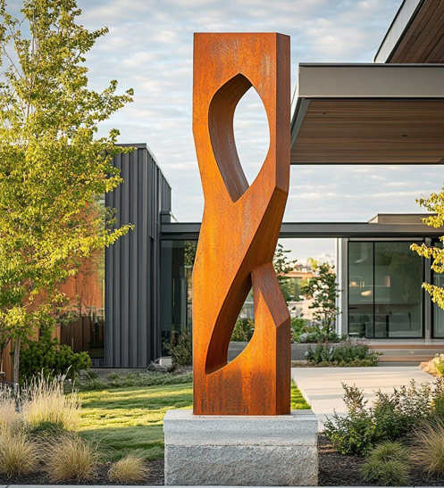 Corten Steel Sculpture