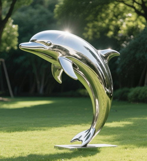 Stainless Steel Animal Statue