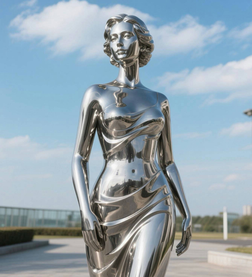Stainless Steel Figure Statue
