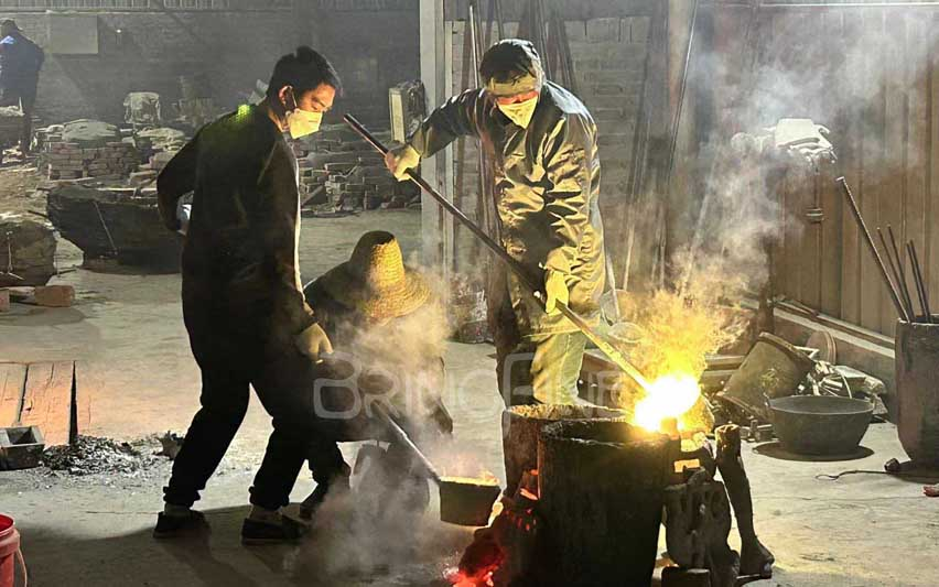 Bronze Casting Process