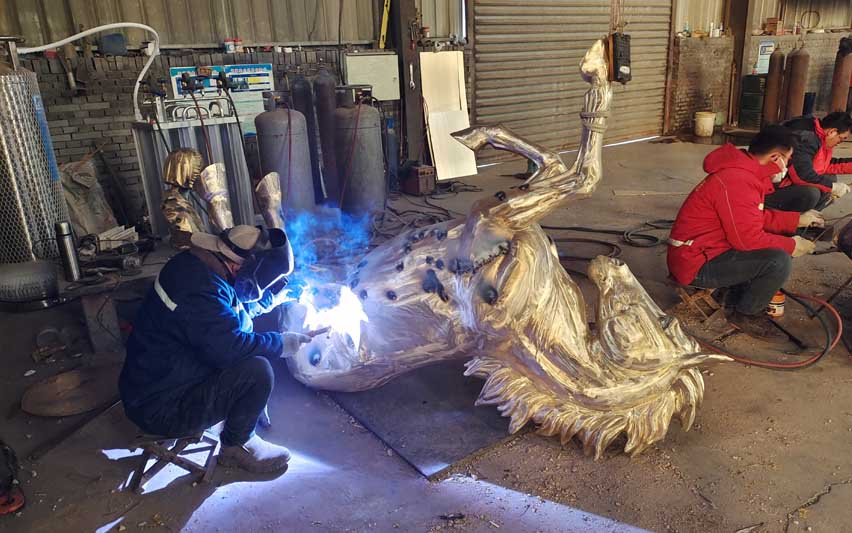 Bronze Welding Process
