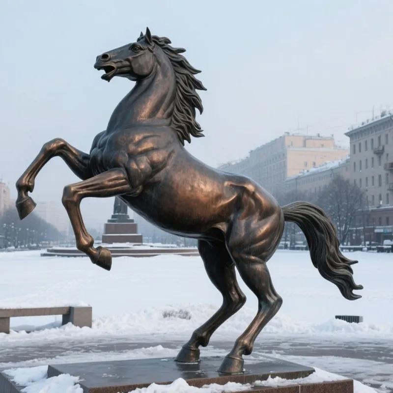Life Size Bronze Horse Statue