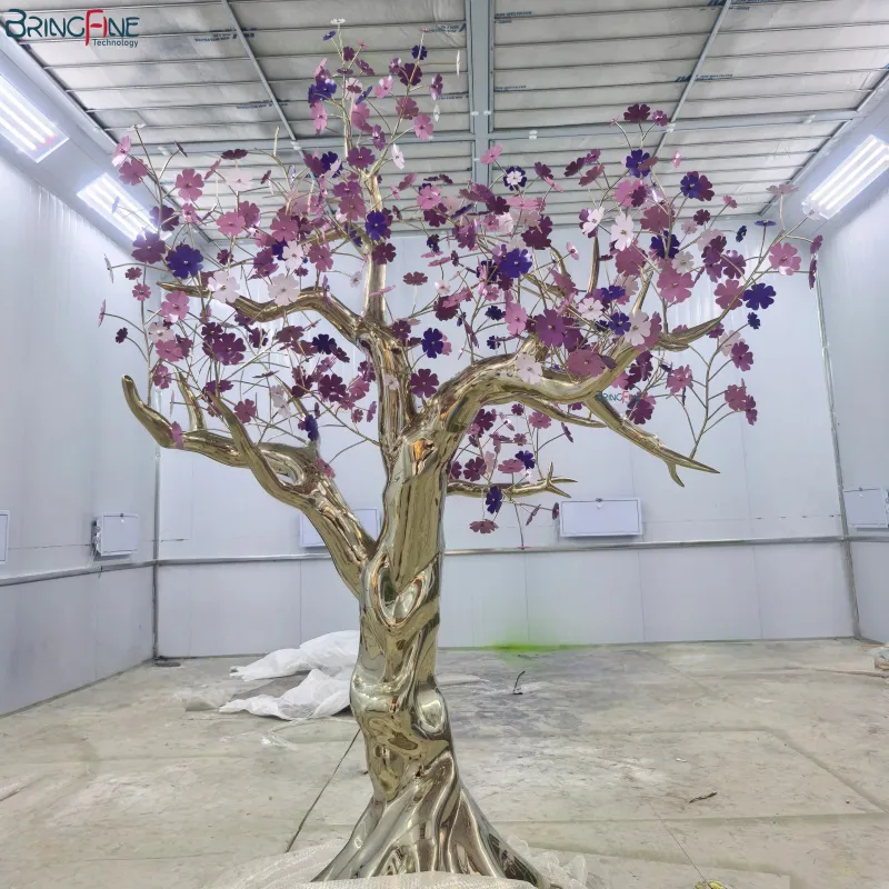 Stainless Steel Tree Sculpture