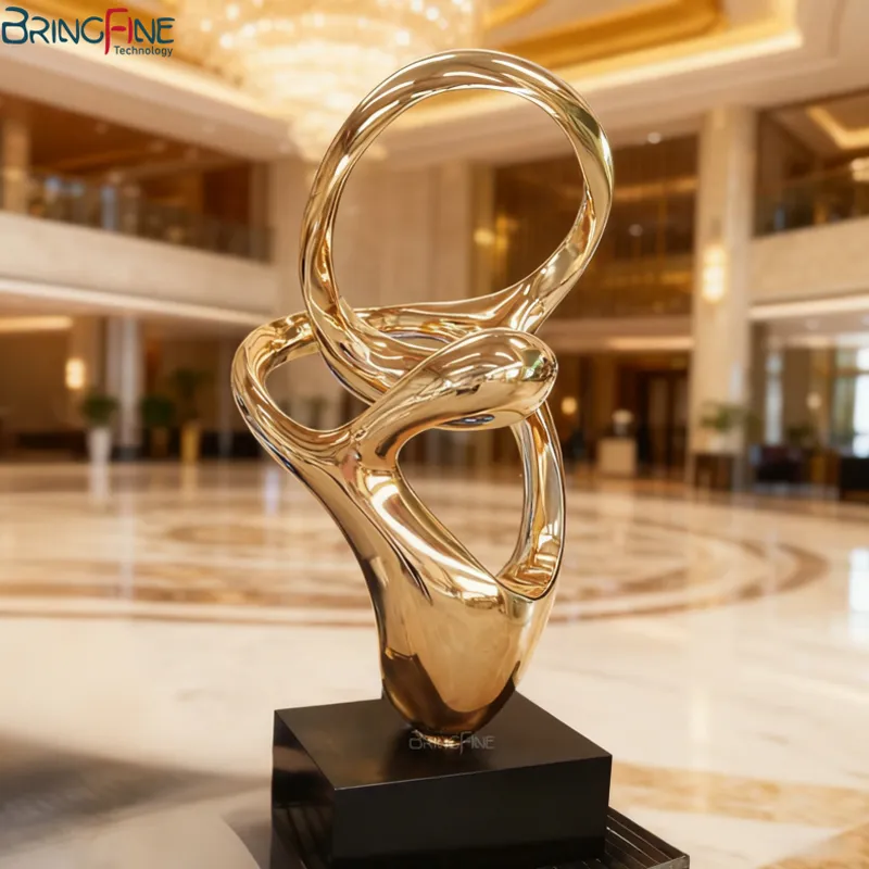 Fiberglass Abstract Art Sculpture