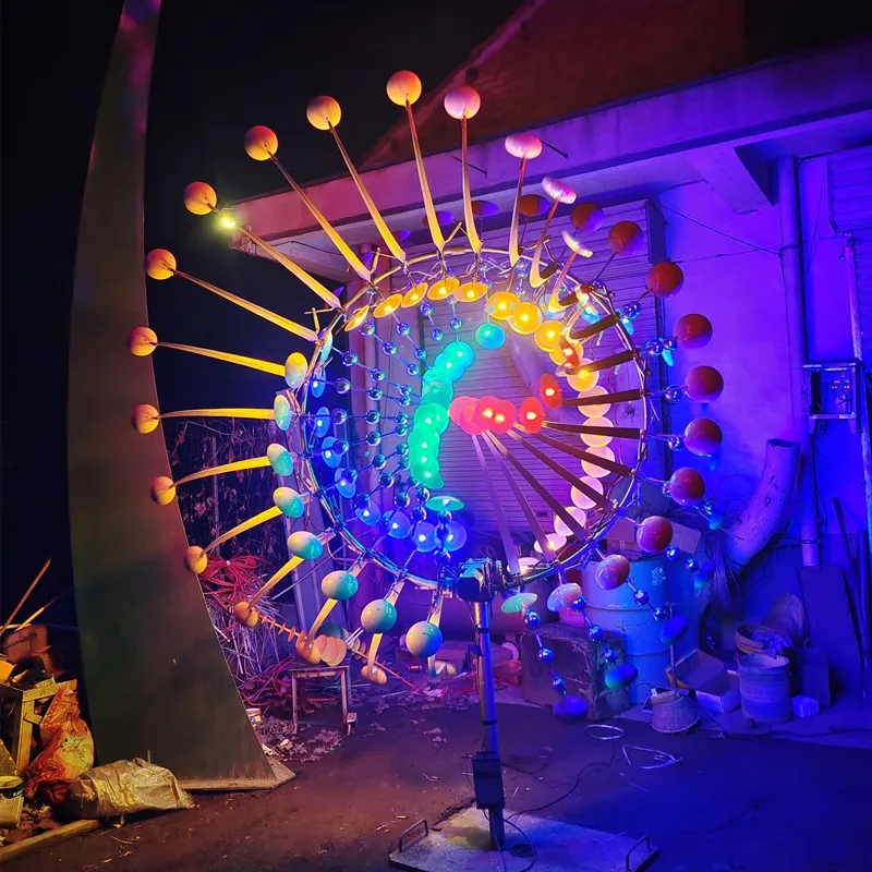 Kinetic Wind Sculpture