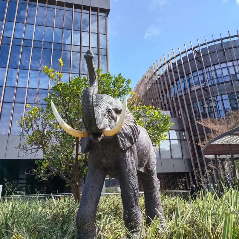 Fiberglass Elephant Statue