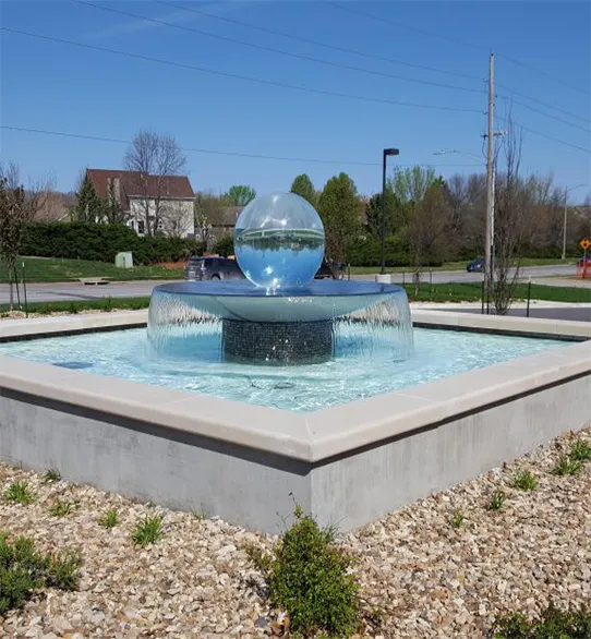Stainless Steel Pool Fountain