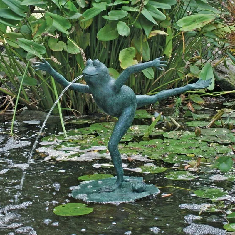 Bronze Frog Fountain Manufacturer
