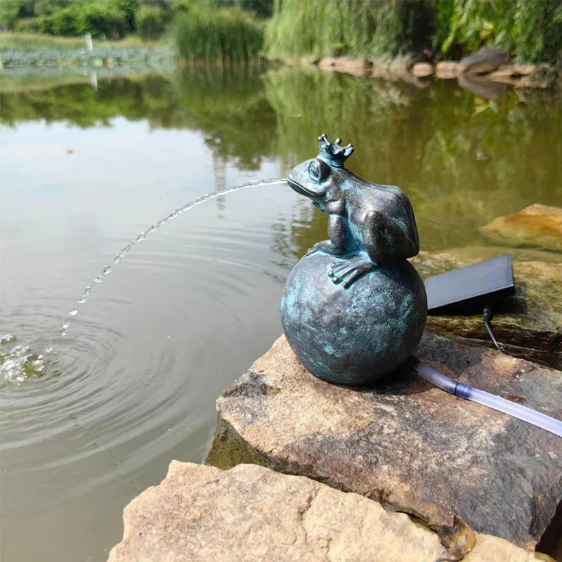 Bronze Frog Fountain Supplier