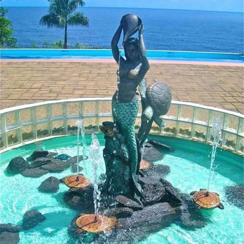 Bronze Mermaid Fountain For Manufacturer